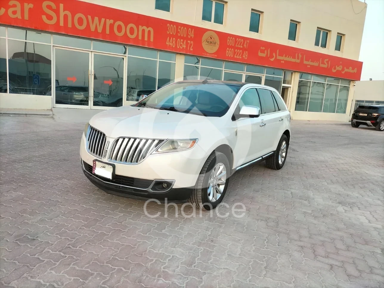 لنكولن ام كيه اكس 2013 اوتوماتيك 250,000 كم 6 سلندر دفع كلي مستمر اس يو في أبيض