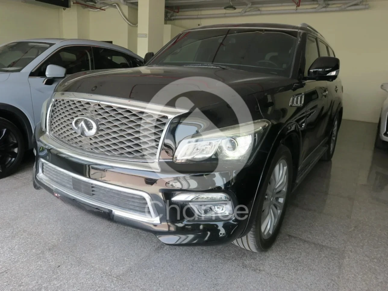 انفنيتي كيو اكس 80 2014 اوتوماتيك 231,000 كم 8 سلندر دفع رباعي اس يو في أسود تحت الضمان