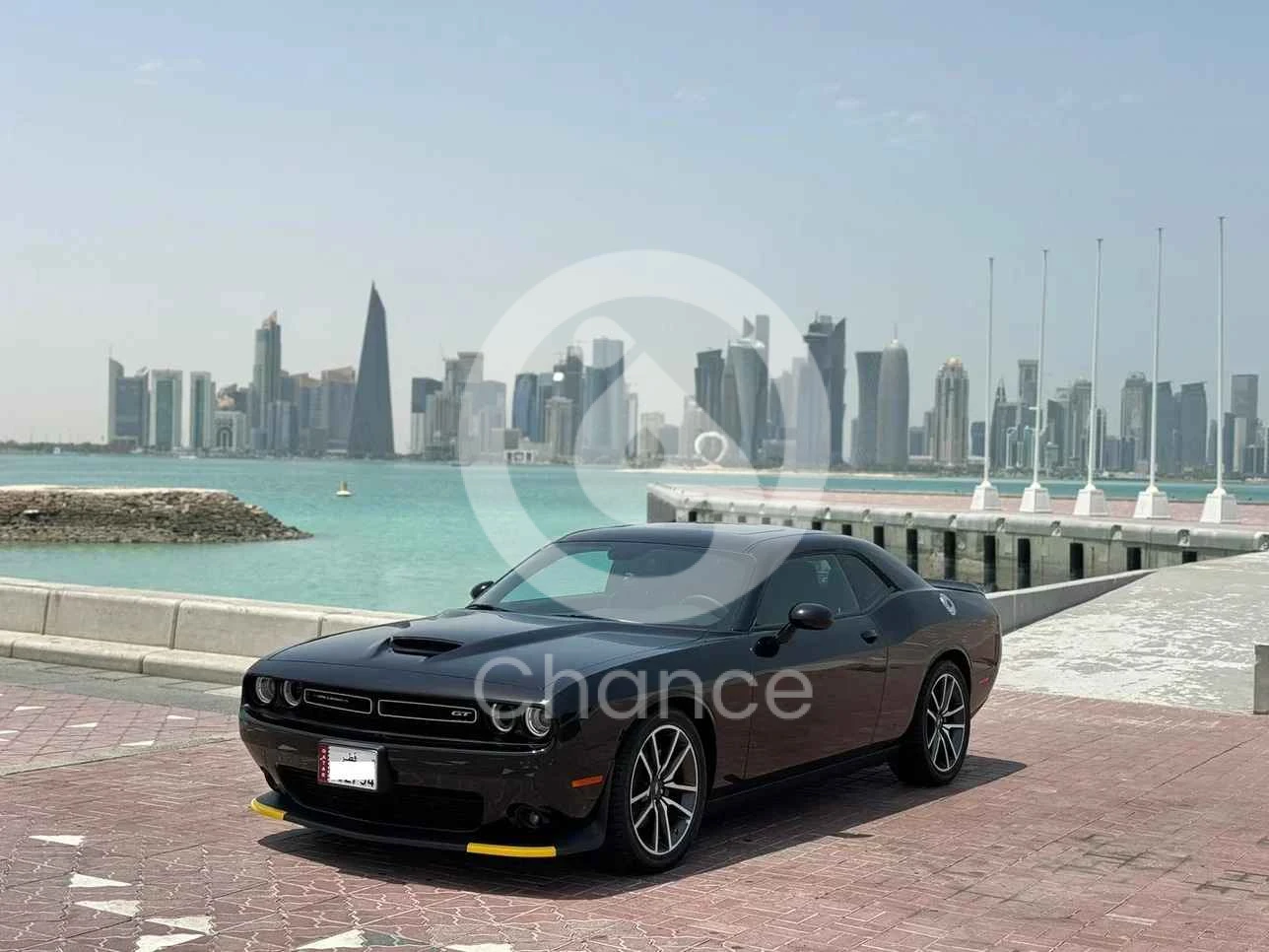 دودج تشالنجر سيدان أسود 2023