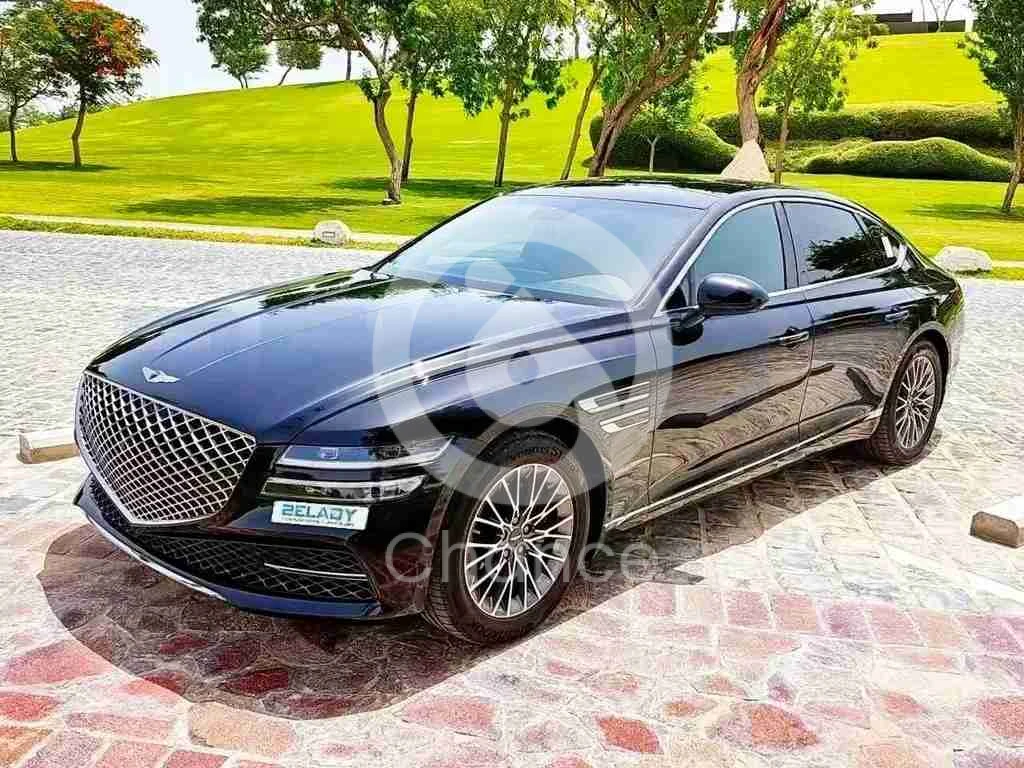 جينيسس جي 80 سيدان أسود 2022
